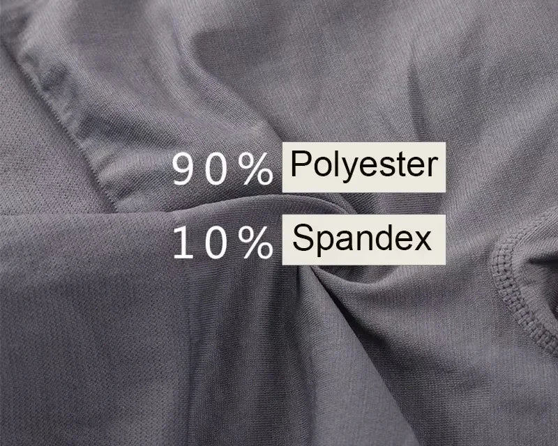 5 Pcs Thin Style Men's High Elastic Plain Color Comfortable Boxer Briefs Panties Breathable Pantyhose